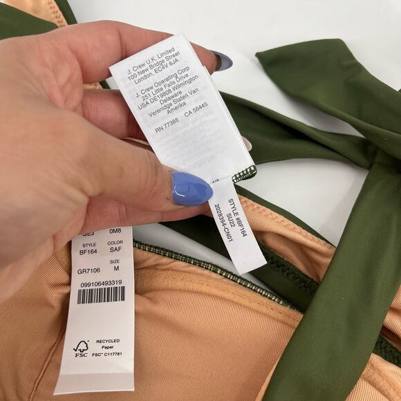 J. Crew Olive Green Bikini Set - Picture 5 of 5